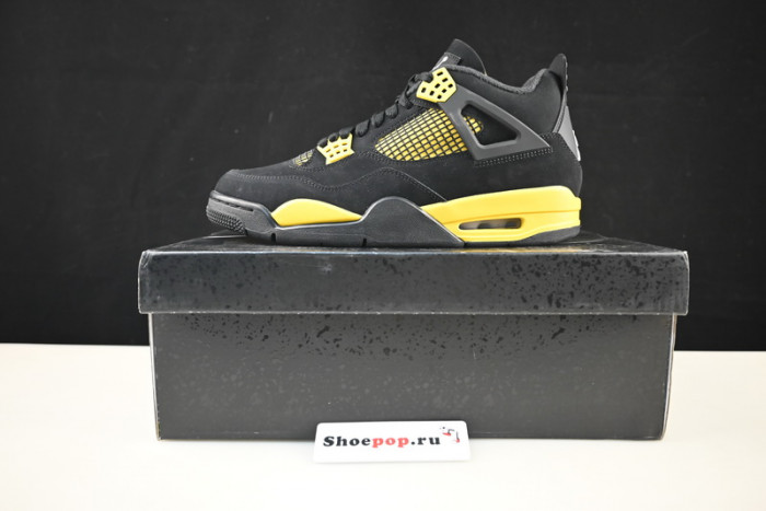 air jordan 4 retro thunder (2023) dh6927-017