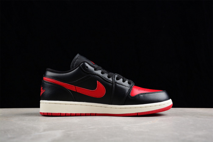 air jordan 1 low bred sail dc0774-061