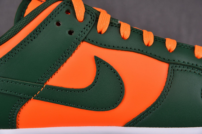 nike dunk low miami hurricanes dd1391-300