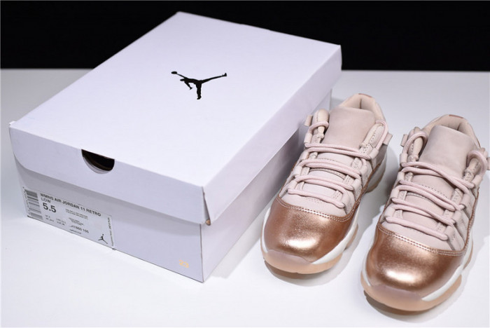 wmns air jordan 11 retro "rose gold" ah7860-105