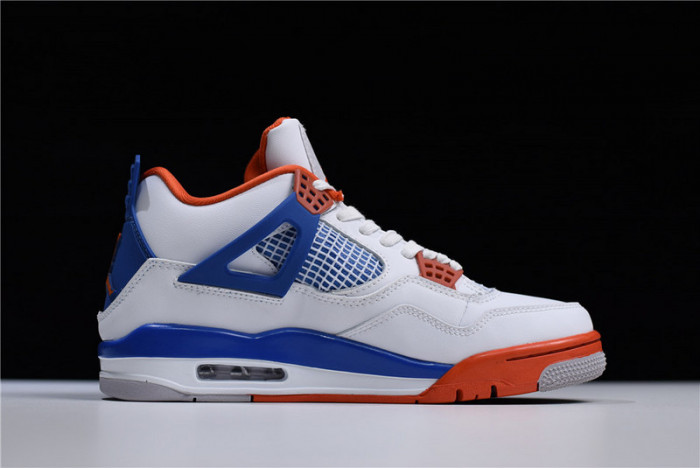 air jordan 4 white/bright crimson-royal blue 308497-171