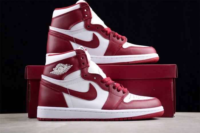 air jordan 1 high og team red dz5485-160
