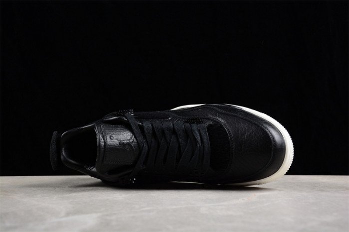 air jordan 4 retro pony hair black 819139-010