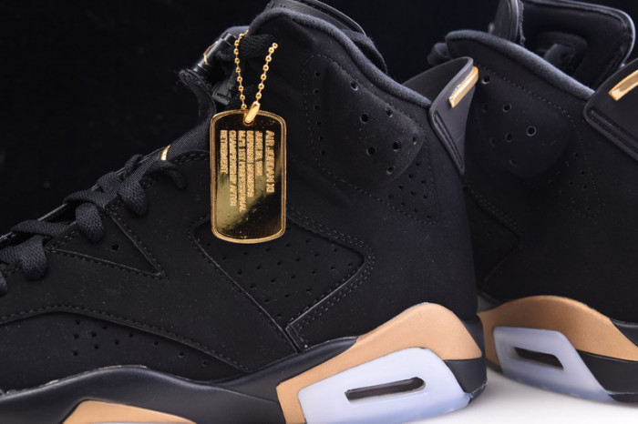 air jordan 6 dmp defining moments 2020 black gold ct4954-007