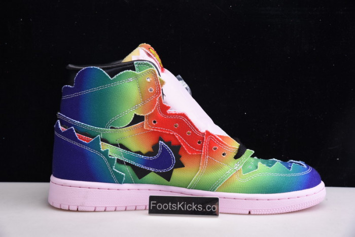 air jordan 1 retro high og "j balvin" multi-color dc1786-125