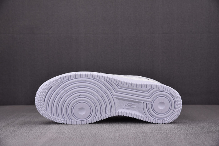 nike air force 1 low sp billie eilish triple white dz3674-100