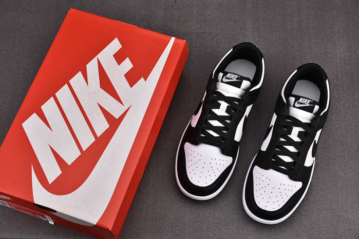 nike dunk low retro white black panda dd1391-100