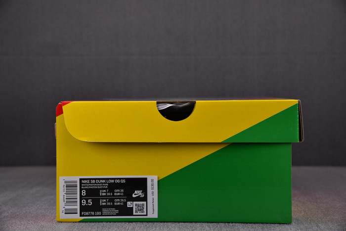 nike sb dunk low white lobster fd8776-100