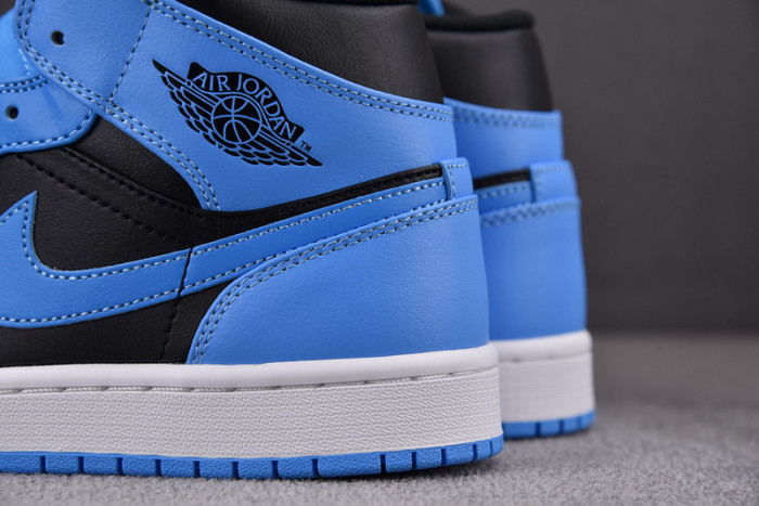air jordan 1 mid university blue black dq8426-401