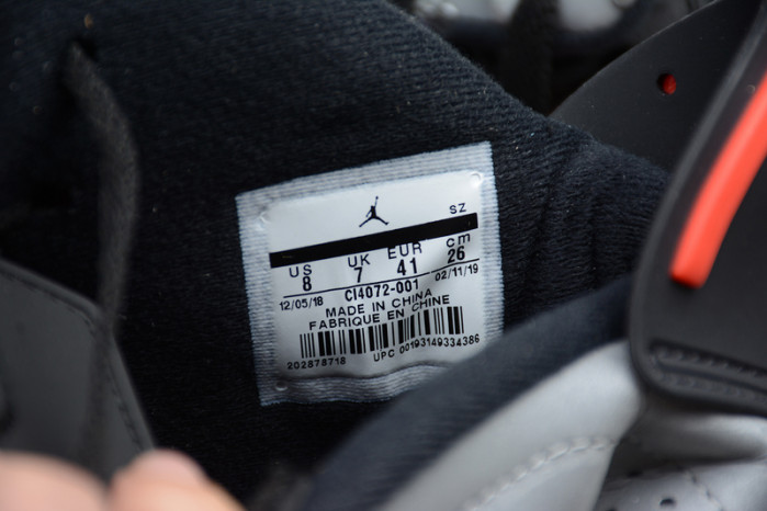 air jordan 6 reflective silver ci4072-001