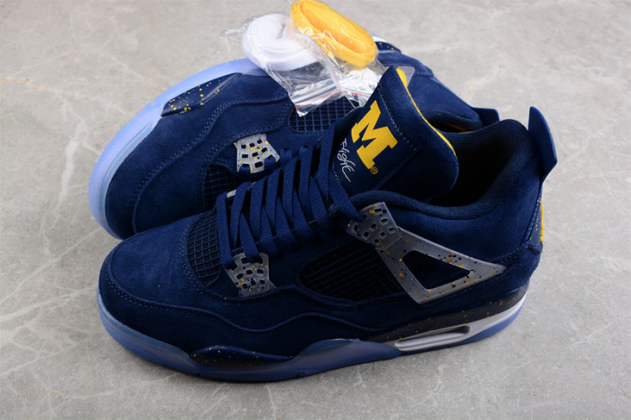 air jordan 4 retro michigan (pe) aj4-1036660