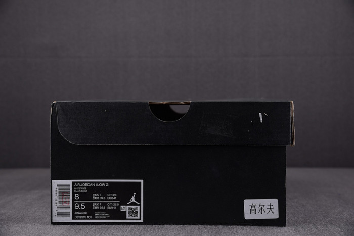 air jordan 1 retro low golf triple white dd9315-101