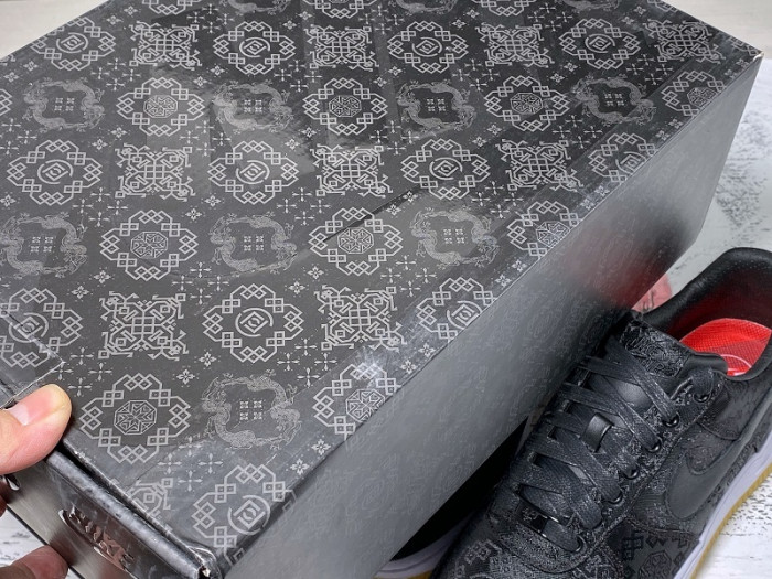 fragment clot nike air force 1 black cz3986-001